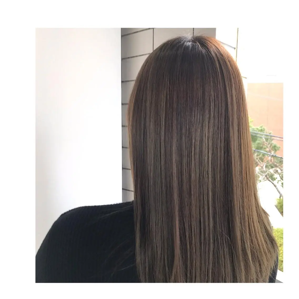 カラー イルミナカラー 30代からの大人 ショートのヘアスタイル