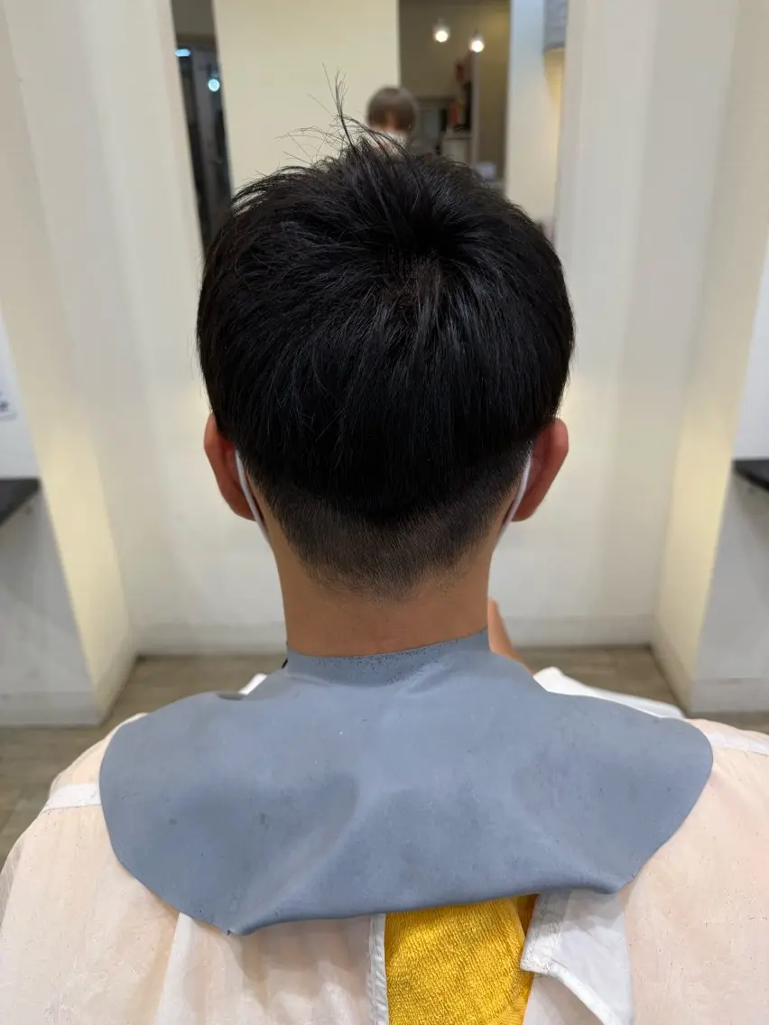 ショート メンズ 永井 天斗のヘアスタイル