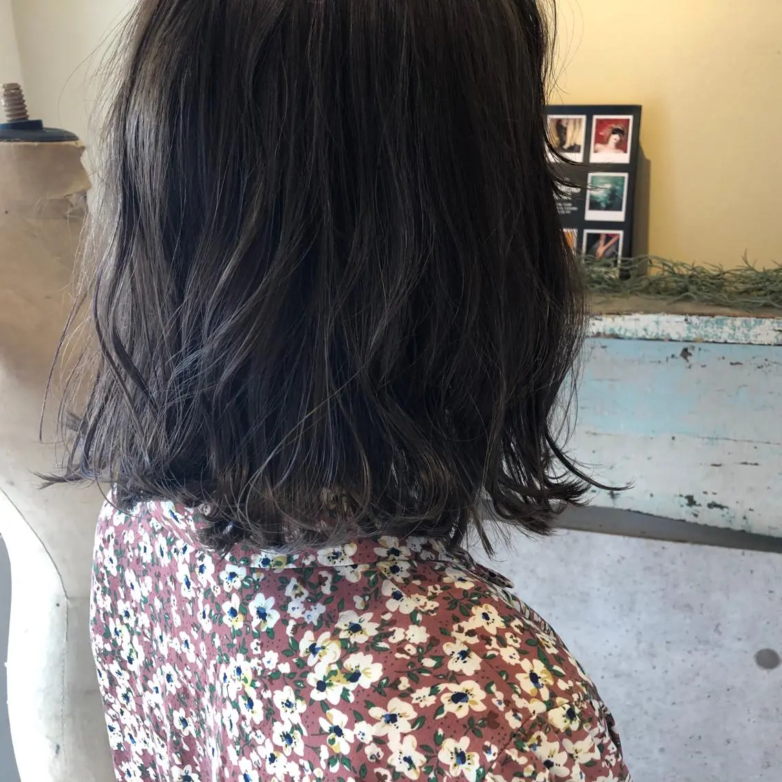 ミディアム カラー ヘアカラー トリートメント FERIAあべの KARINのヘアスタイル