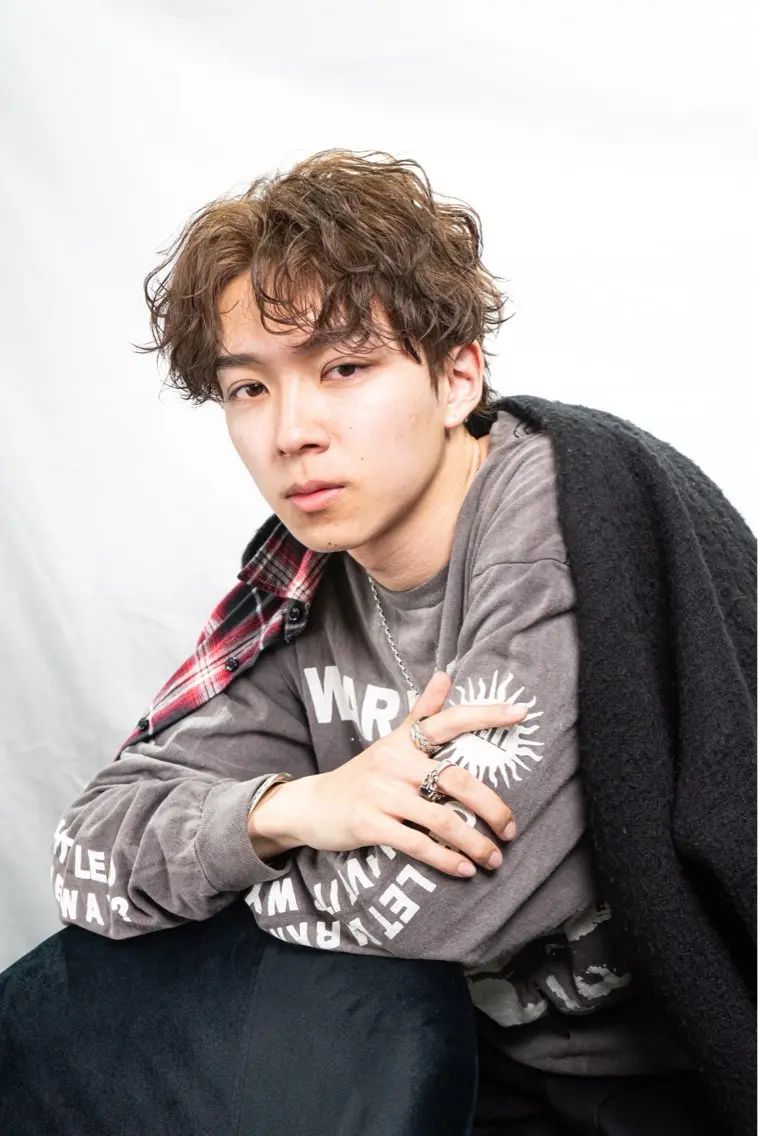 パーマ メンズ メンズパーマ 波巻きパーマ メンズ特化🔥池袋 藤田孝太郎のヘアスタイル