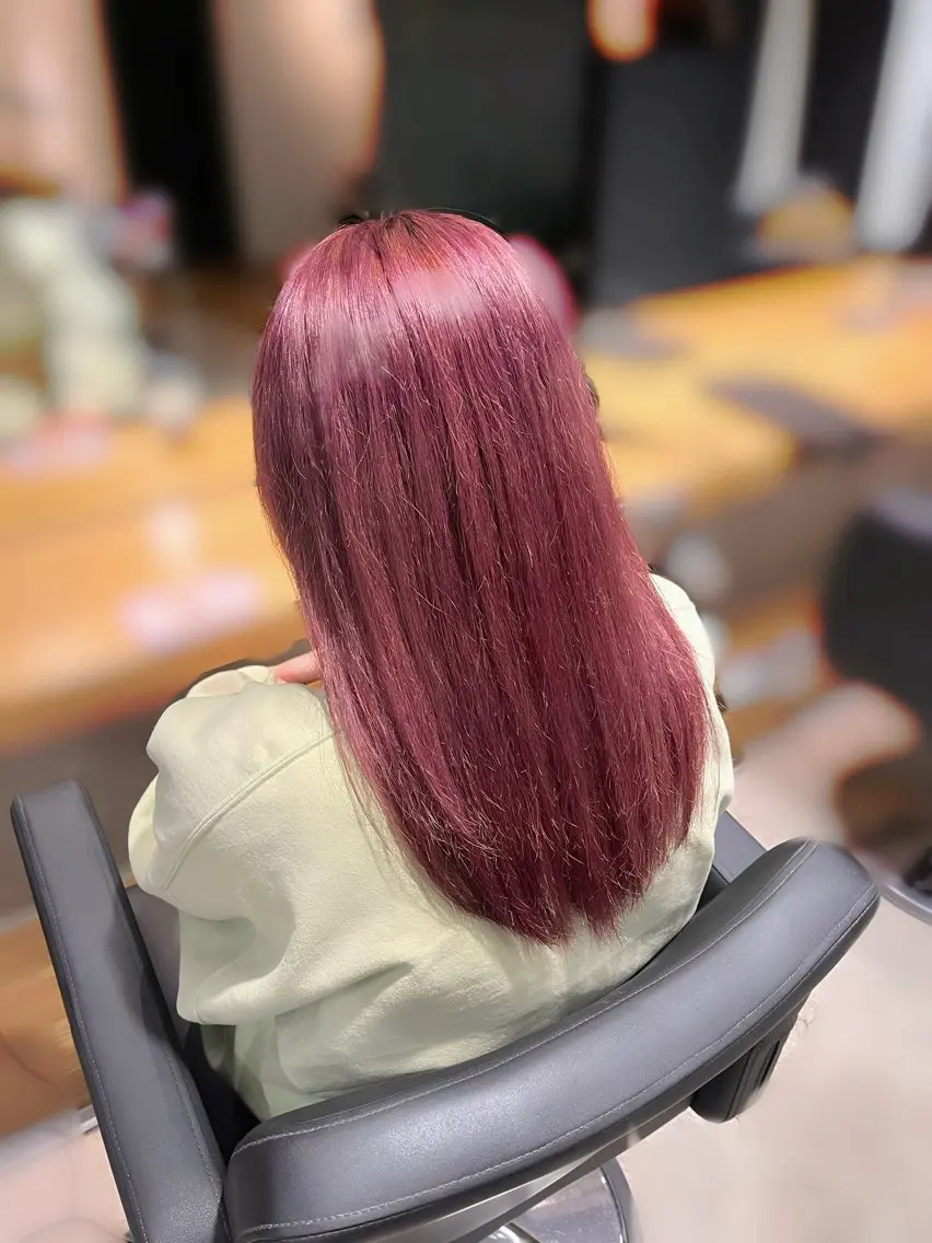 セミロング 💖暖色系カラー💖 🦋HARU 🦋のヘアスタイル