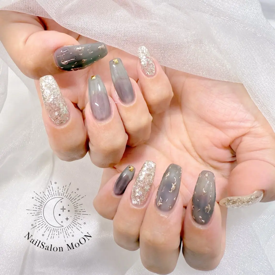ネイル MoON...❤︎ MeGuのネイルデザイン