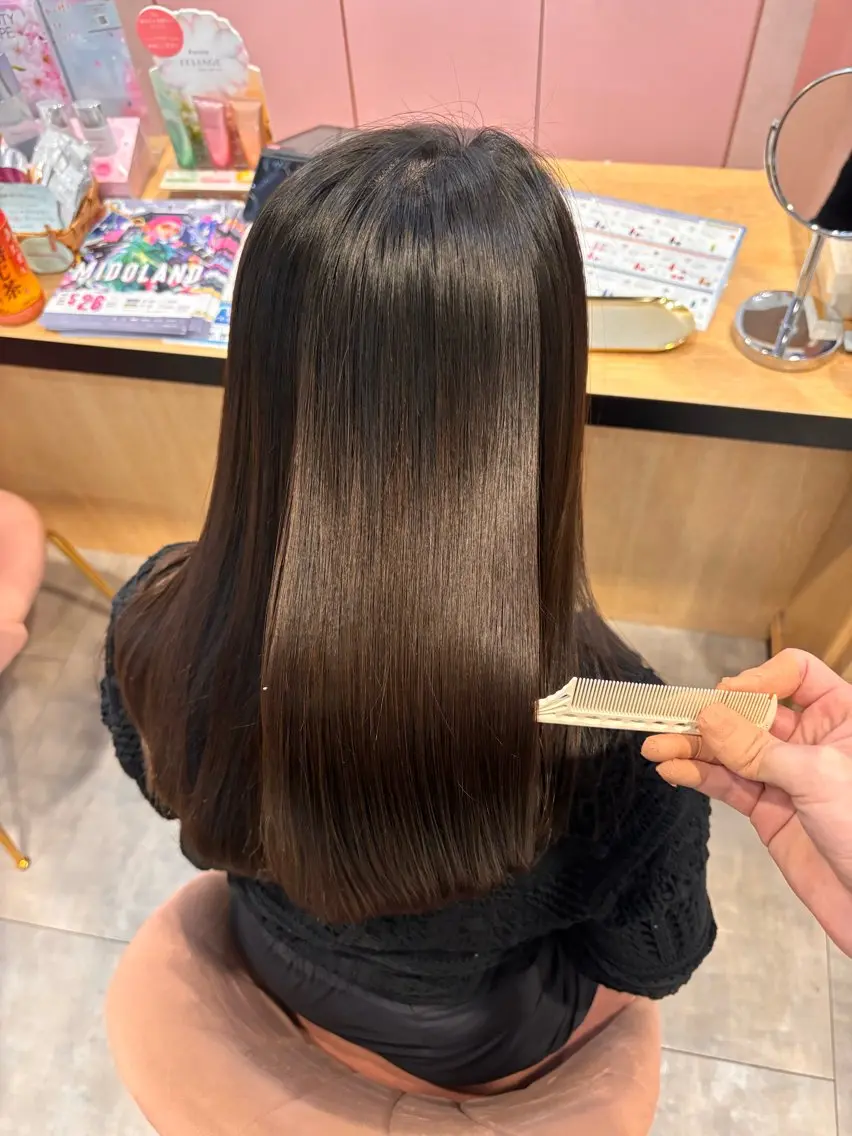 ロング 伸ばしかけ 髪質改善 髪質改善 田中大貴のヘアスタイル