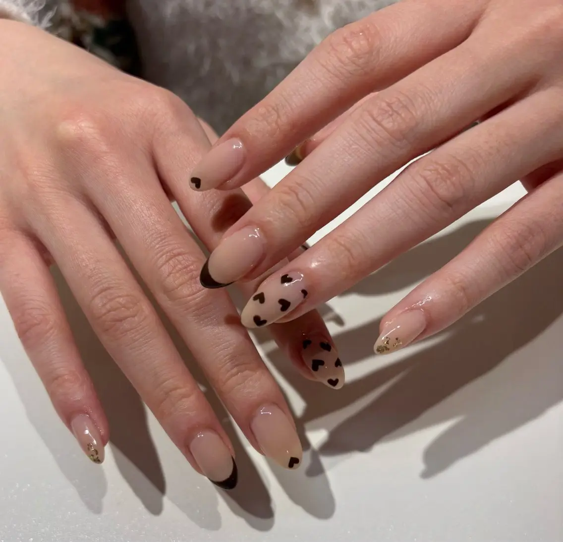 ネイル ハート ハンドネイル NAILSALON ViViのネイルデザイン