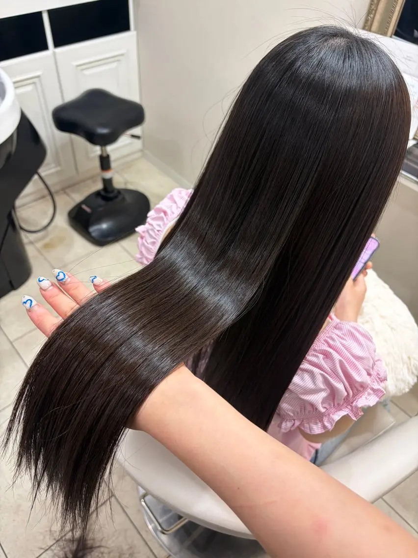 縮毛矯正 艶髪矯正🫧Fee ゆいのヘアスタイル