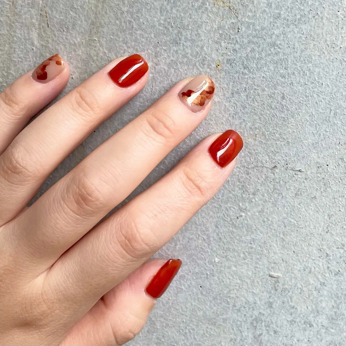 ネイル アートネイル ニュアンスネイル ワンカラーネイル nailsalon amity🌿池田のネイルデザイン