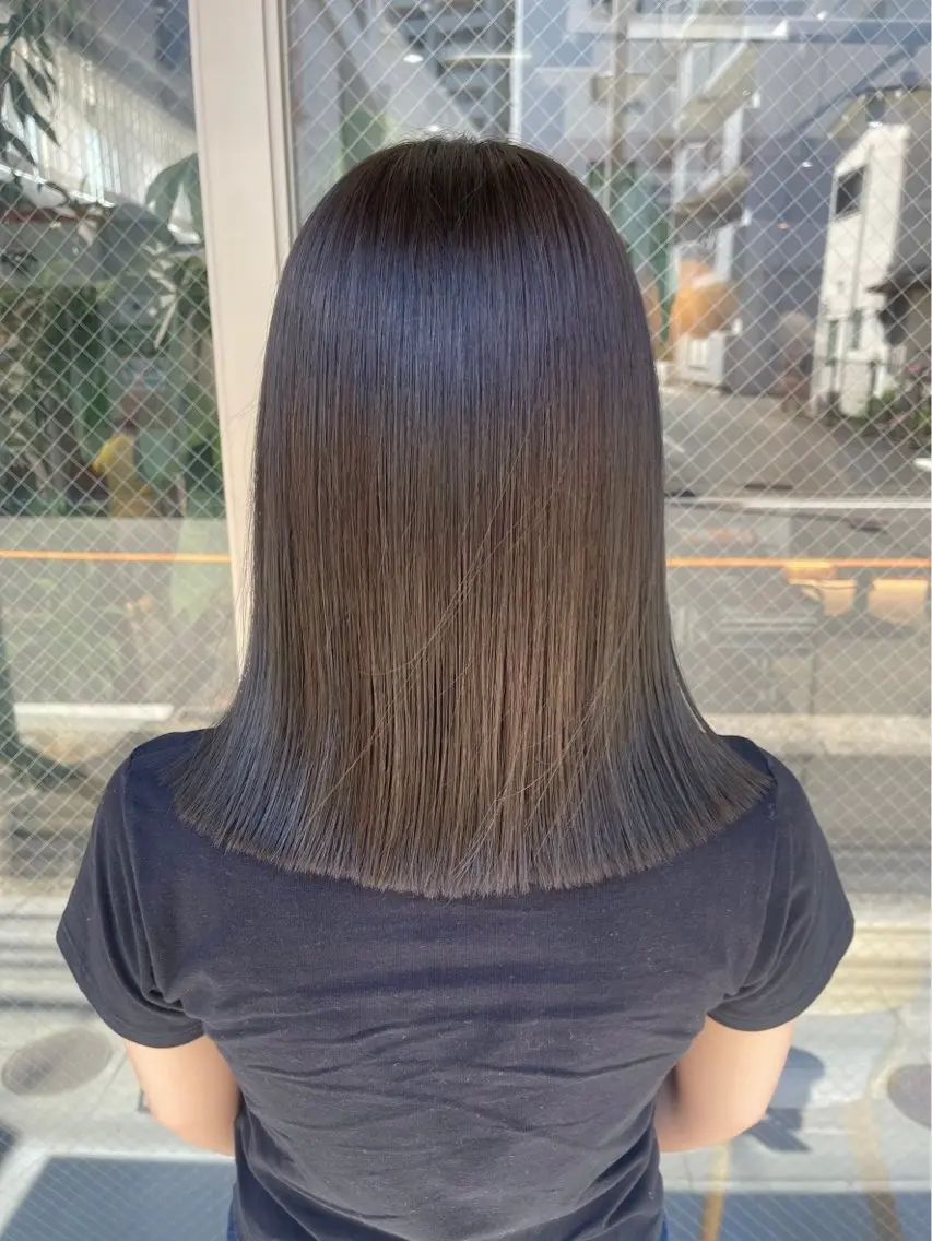 💎透明感カラー /似合わせカット💎のヘアスタイル