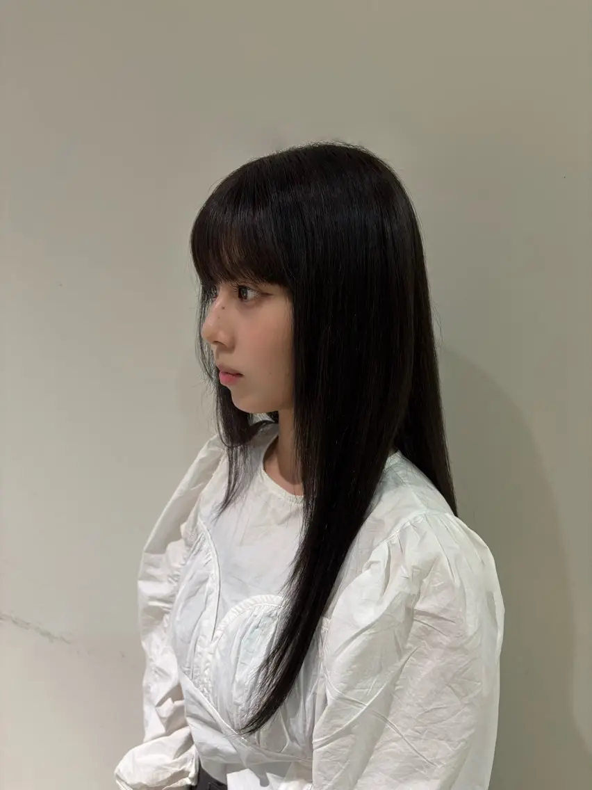 ロング カラー ヘアカラー 谷口 萌瑛のヘアスタイル