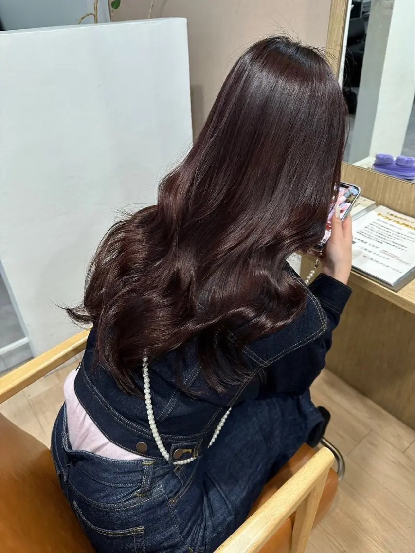 ロング カラー ヘアカラー KURUMI noi/金山美容師のヘアスタイル
