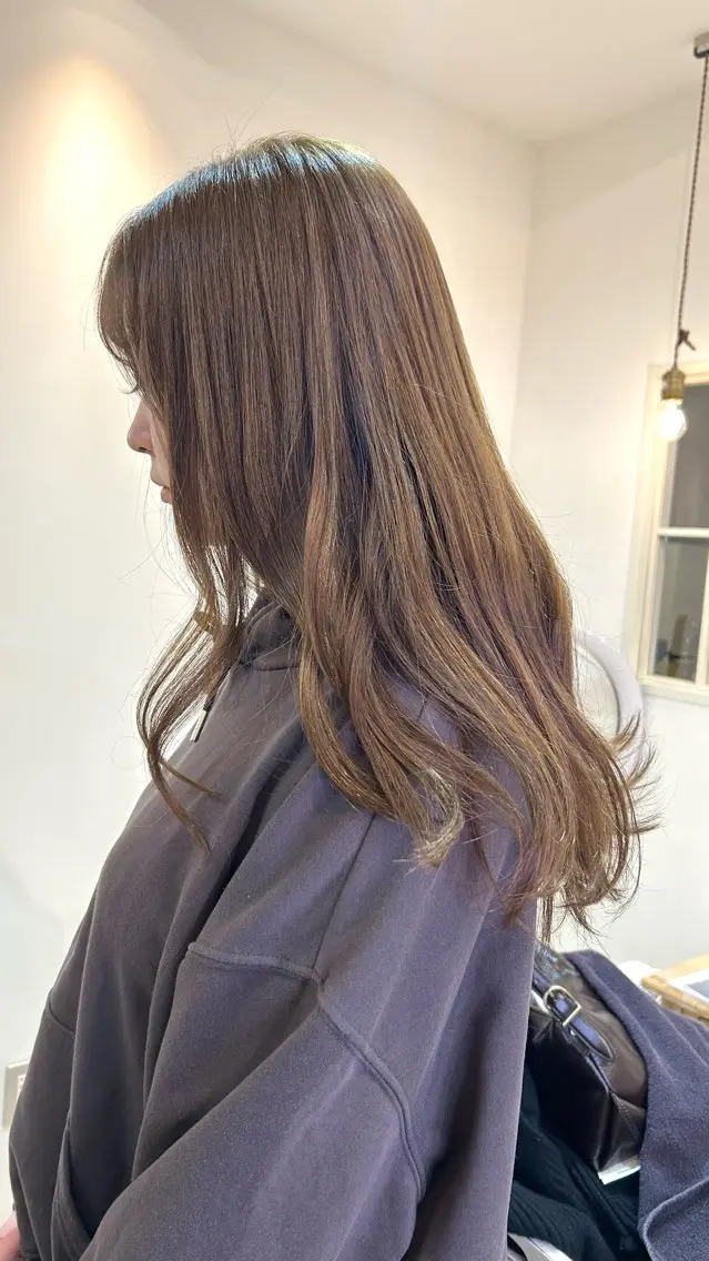 ロング カラー サイトウ ミキのヘアスタイル