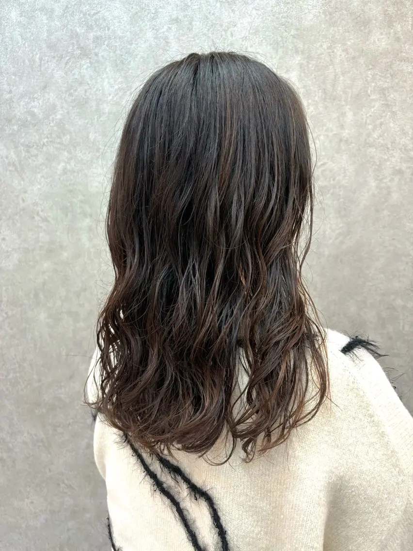 ロング カラー パーマ カット ヘアカラー トリートメント 【enil代表】 杉林和哉のヘアスタイル