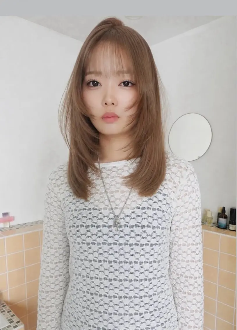 カラー ブリーチ sora/ ブリーチ&透明感のヘアスタイル