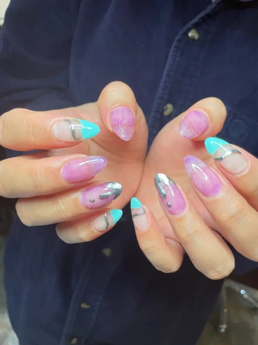 ネイル ニュアンス🥀個性派 MIYU🪅のネイルデザイン