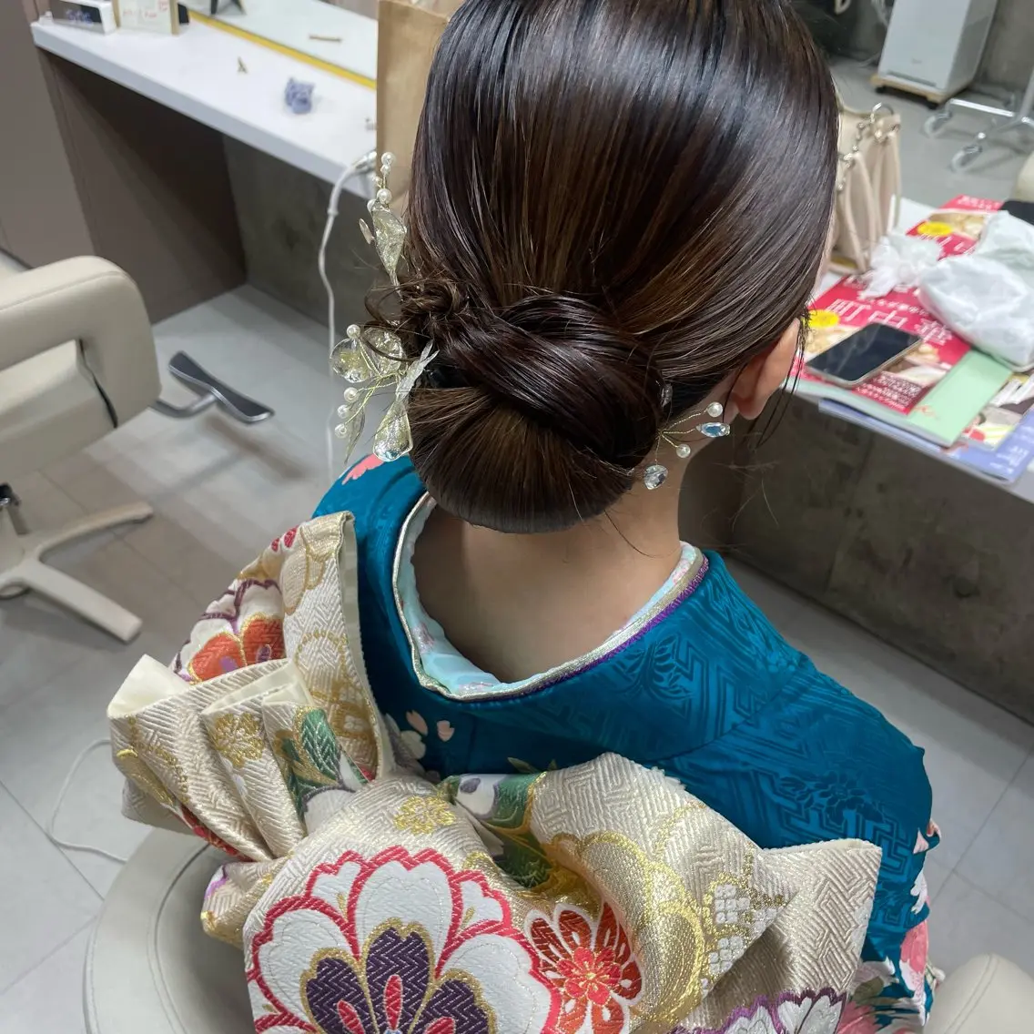 ヘアアレンジ 着付け 坂本 沙也加のヘアスタイル