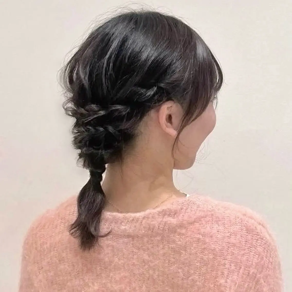 ミディアム ヘアセット レイヤーカット/ 顔まわり/まい🐇♡のヘアスタイル