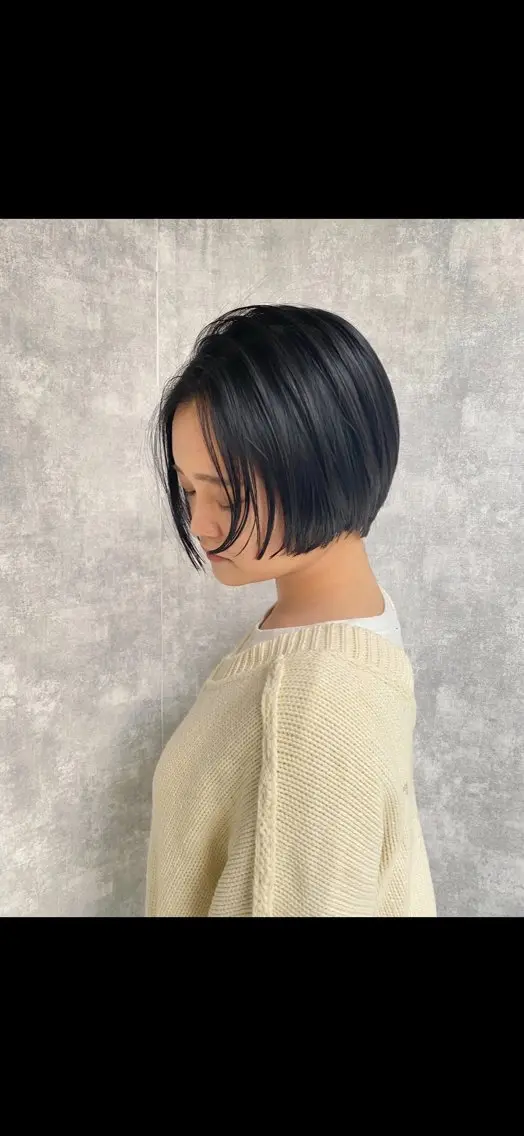 ショート カット ⠀ Rikoのヘアスタイル