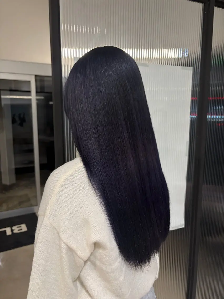 ロング カット ヘアカラー カット／ブリーチ🐏 モデル募集中 ナナホのヘアスタイル