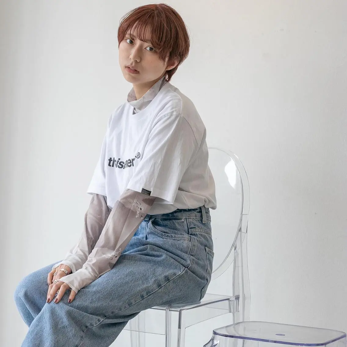 ショート ショートヘア 河原 亮のヘアスタイル