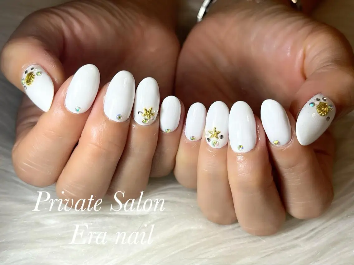 ネイル ワンカラーネイル ハンドネイル Era nailのネイルデザイン