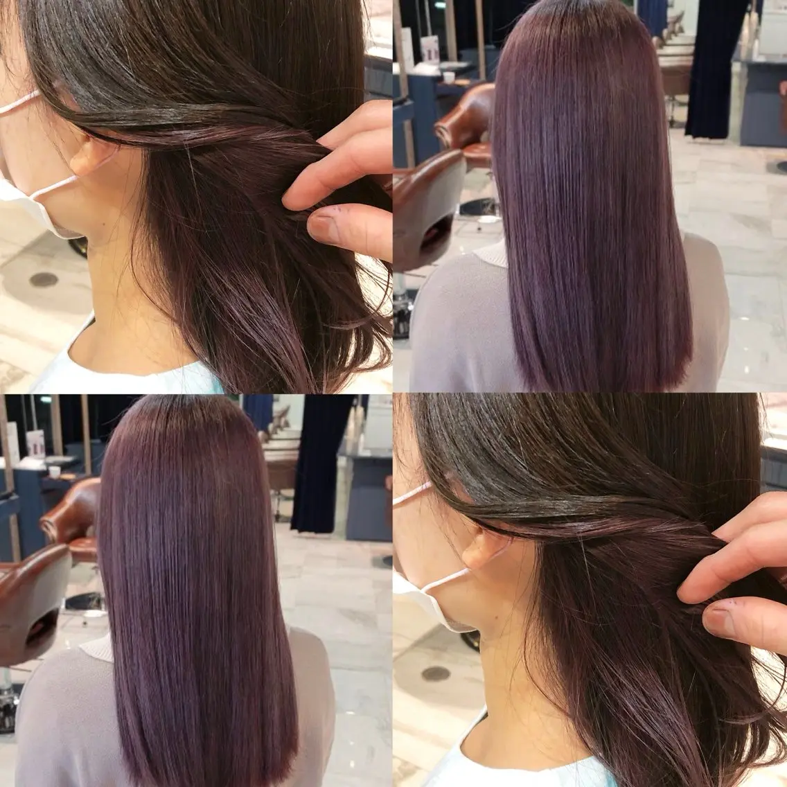【学生限定:中学生​〜​大学生】カット＋ダブルカラー＋プレミアムトリートメントの写真