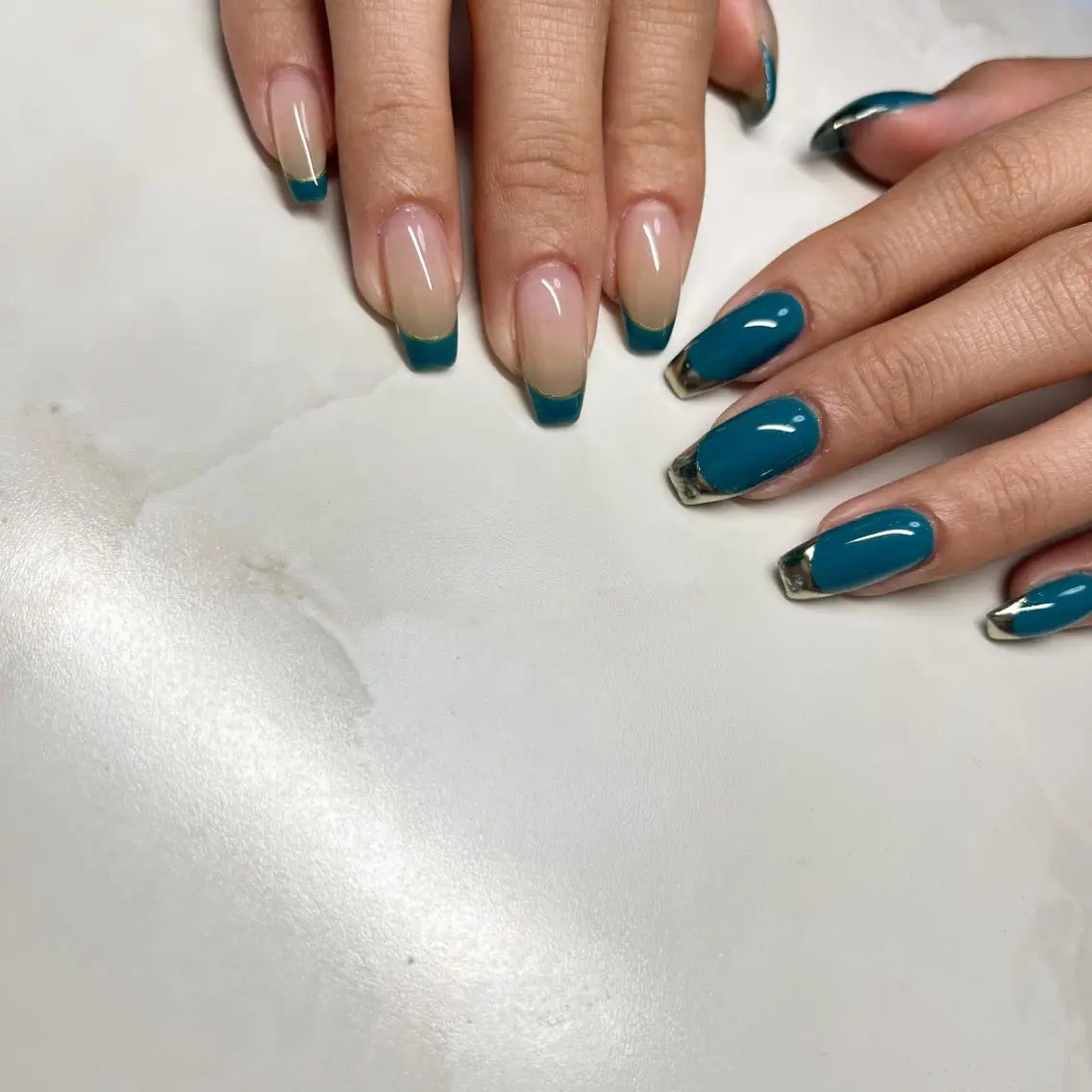 カラー ネイル ハンドネイル nail salon LNのネイルデザイン