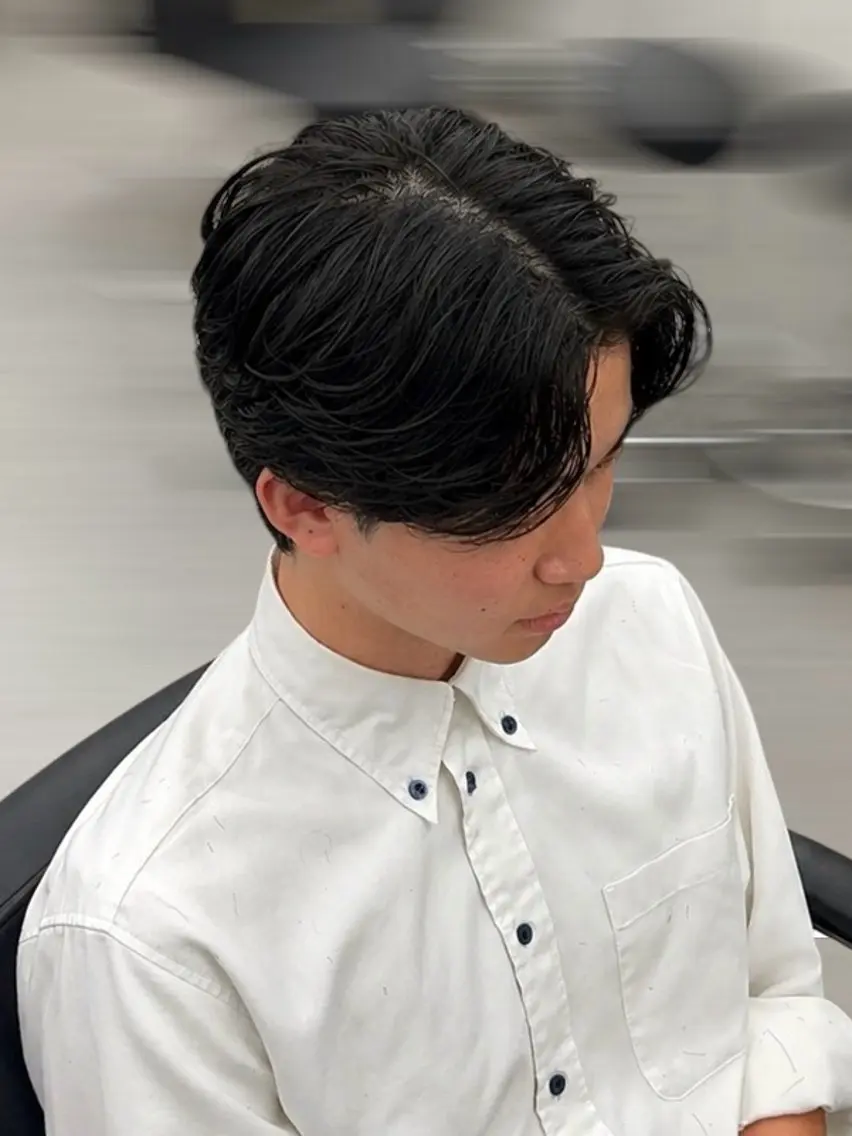 ショート パーマ メンズ スパイキーショート/ 海外風特化/田代悠大のヘアスタイル