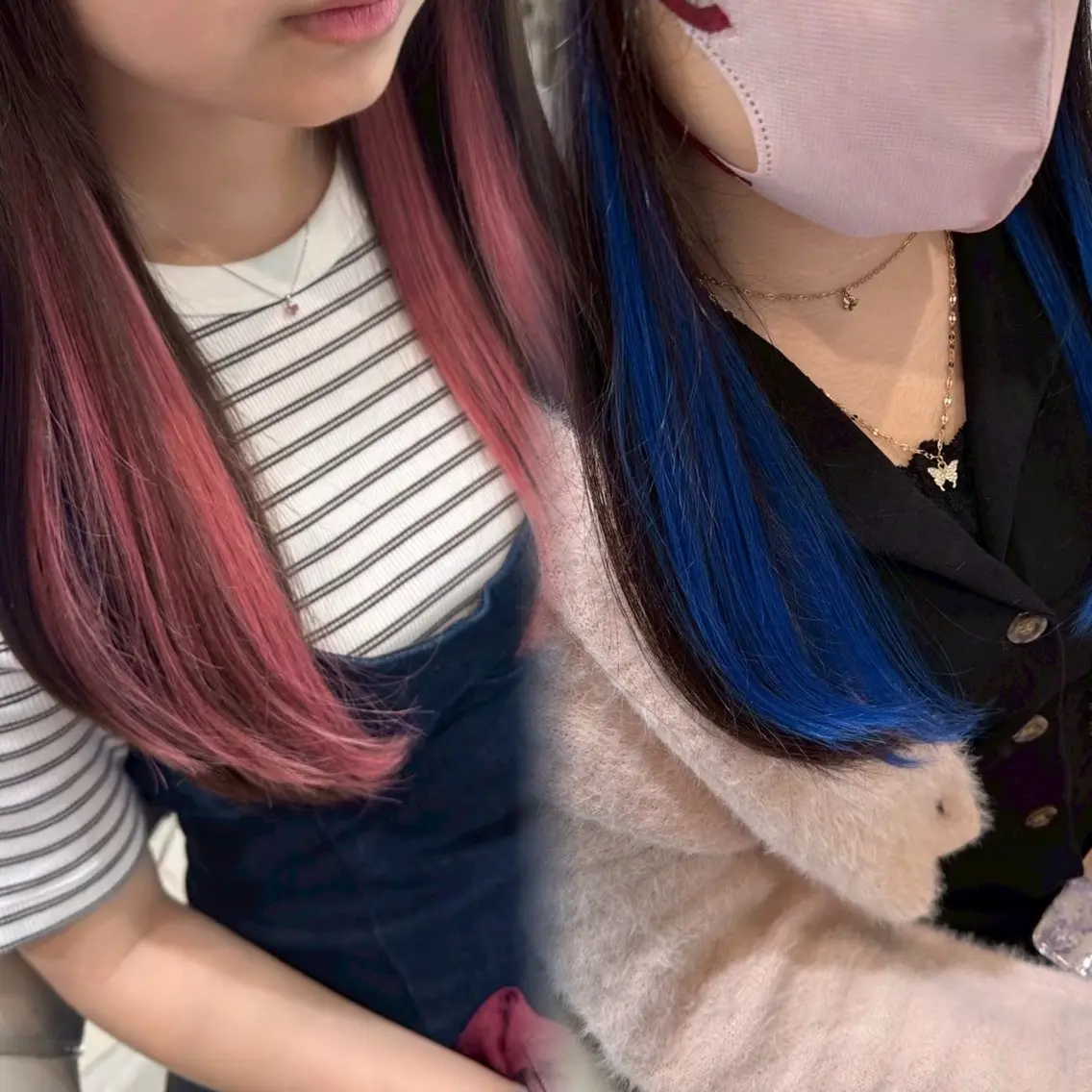【夏に向けて🎐】インナーWカラー🎀の写真