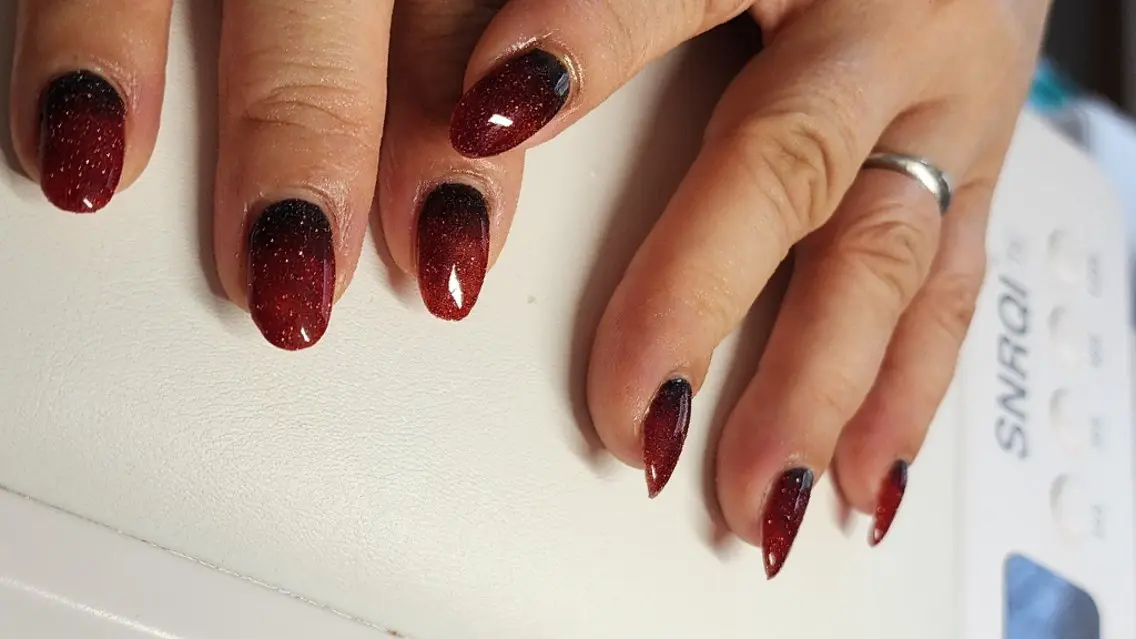 ネイル ラメ(グリッター) Mix Nailsのネイルデザイン