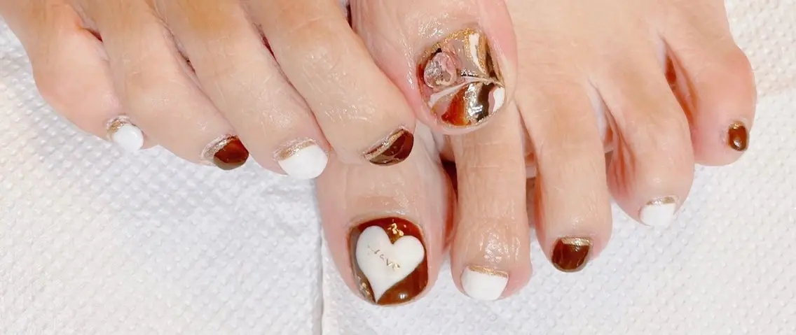ネイル フットネイル D-BEAUTY Nailsalonのネイルデザイン