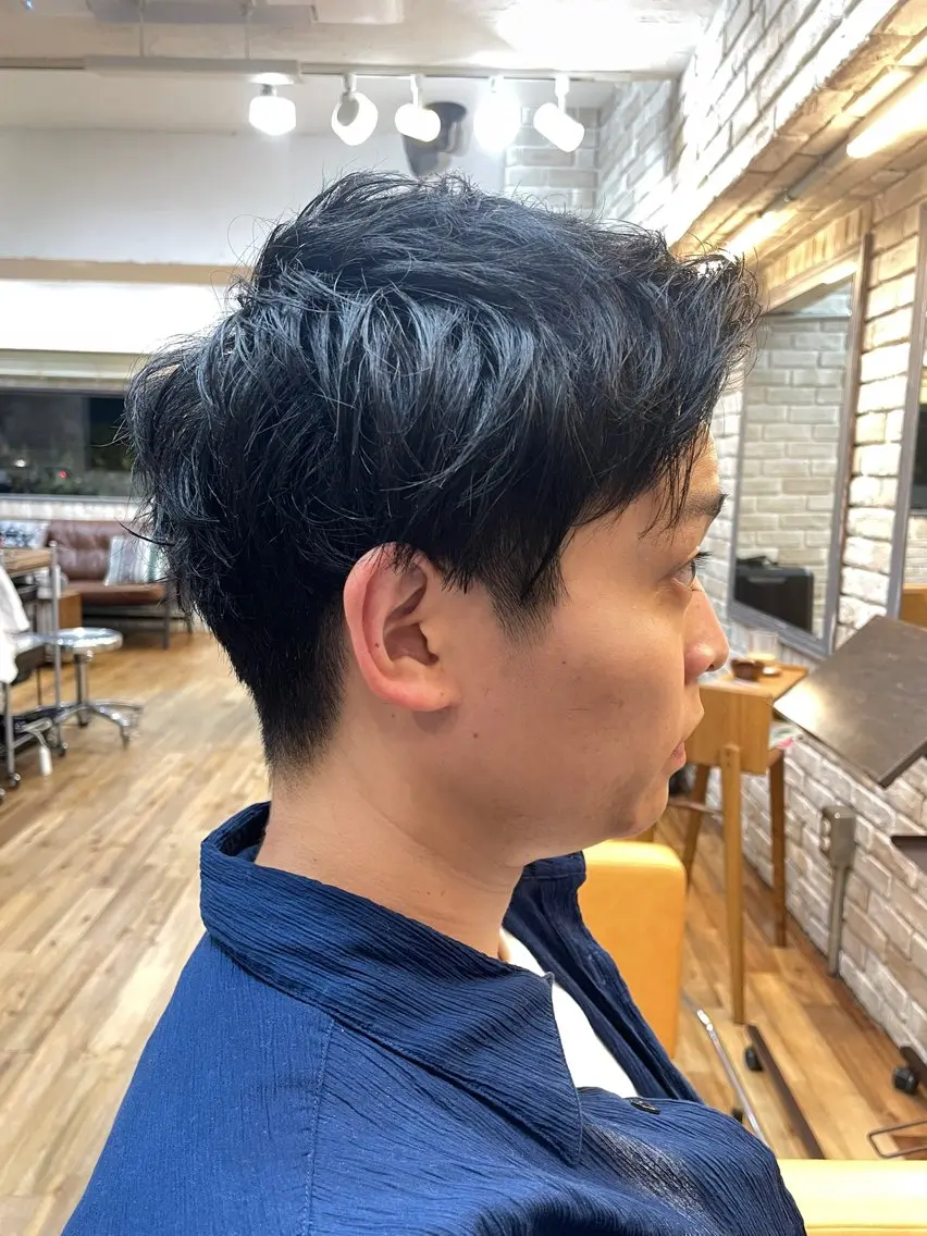 ショート メンズ レイヤースタイル⭐️ 村上のヘアスタイル