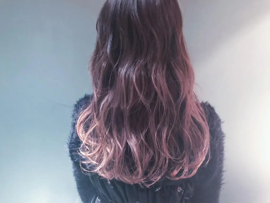ロング カラー 透明感カラー ラベンダーカラー salonF 🔸hamaのマツエク・マツパデザイン