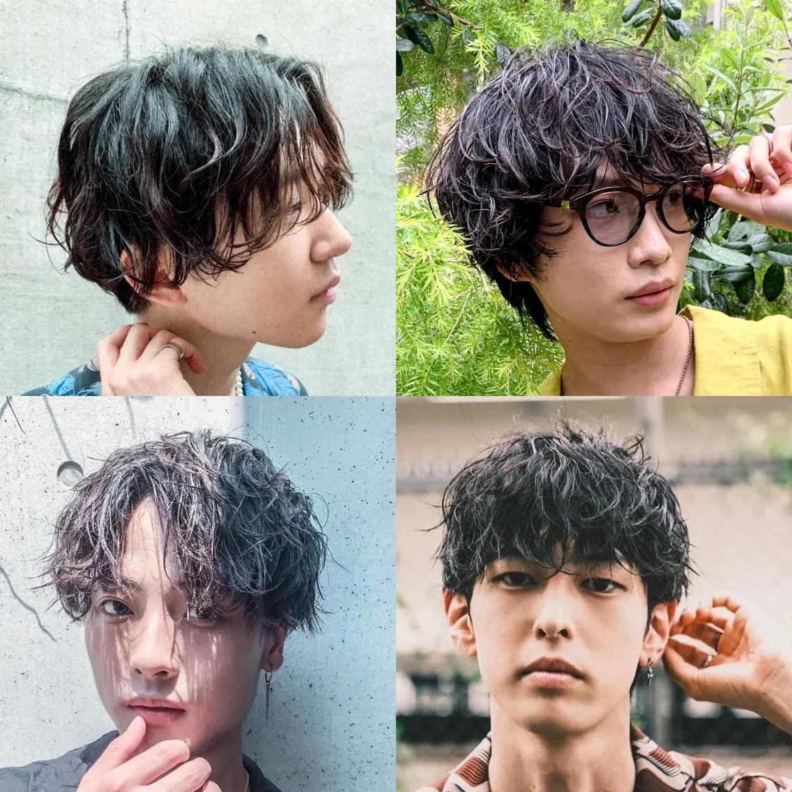 ショート パーマ ヘアアレンジ メンズ メンズパーマ カット パーマ トリートメント メンズスタイル ly本厚木のヘアスタイル