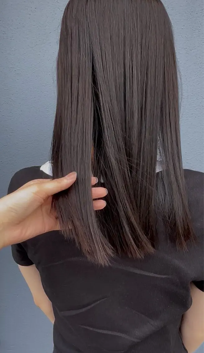 ロング カラー ⠀ ゆづきのヘアスタイル