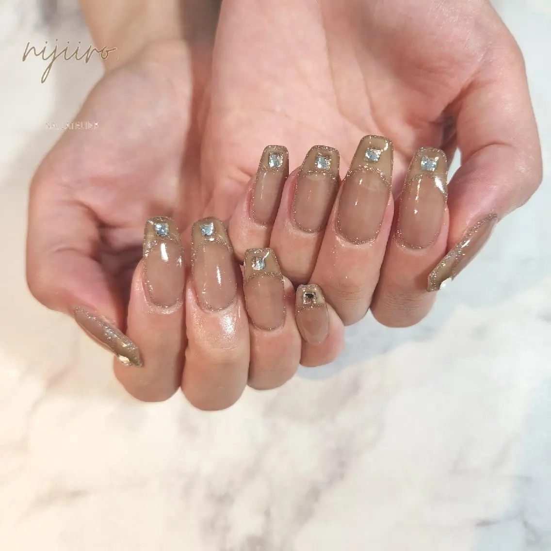 ネイル ハンドネイル nijiiro🌈 サトウのネイルデザイン