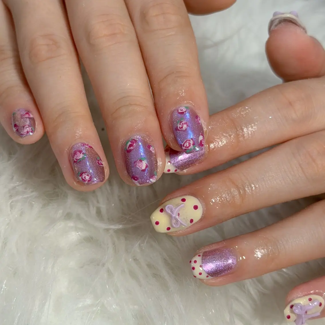 ネイル ハンドネイル フットネイル LAVISH nanamiのネイルデザイン
