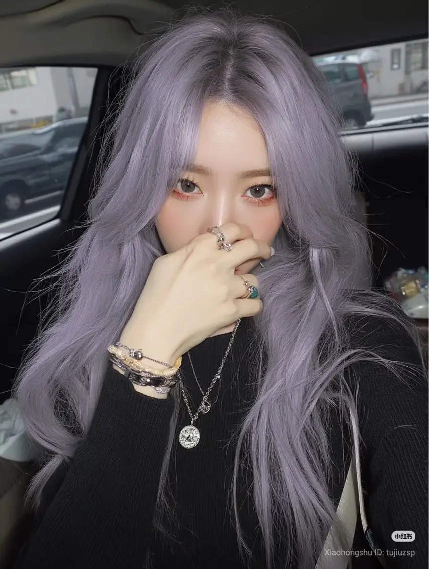 カラー ヘアカラー トリートメント ブリーチあり·なし ツヤカラー/mai‎のヘアスタイル