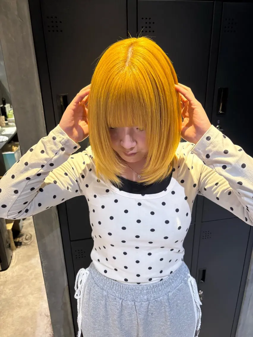 ショート カラー カット ヘアカラー 綿田 翔のヘアスタイル