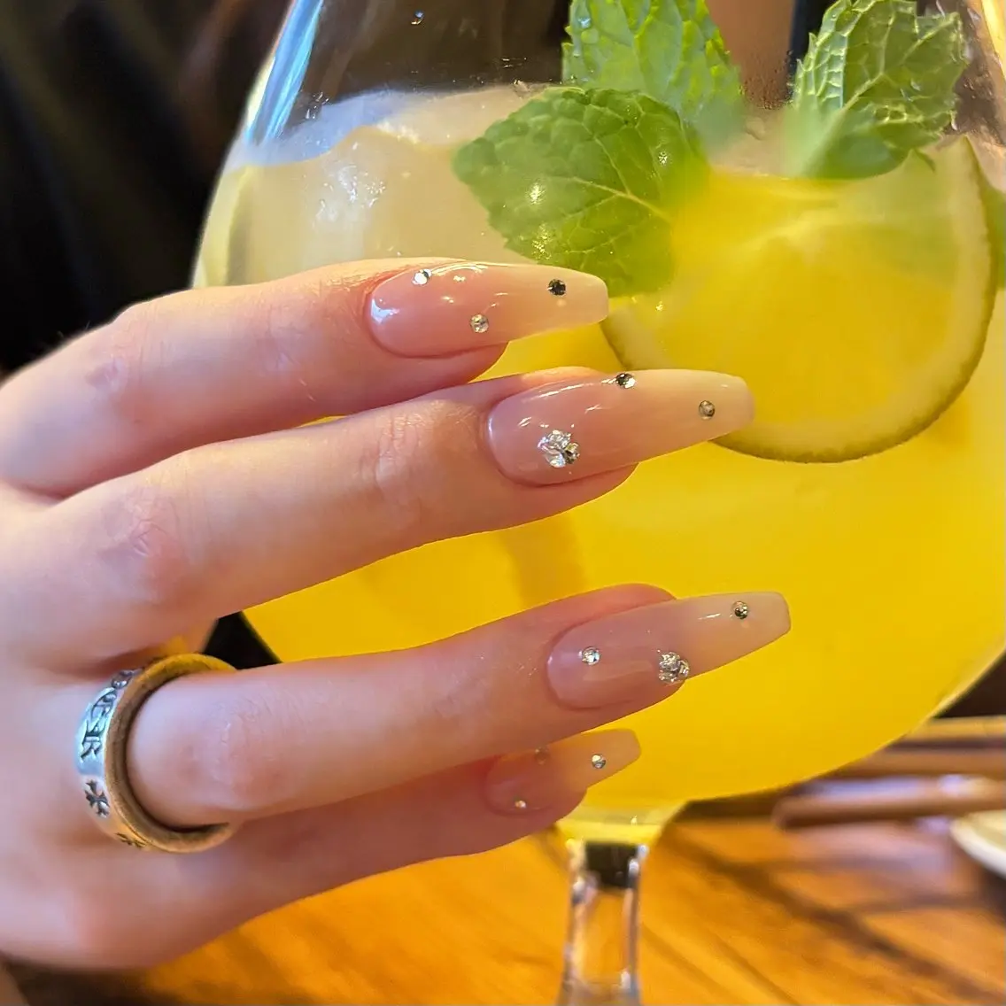 ネイル 持ち込み ハンドネイル Nailsalon BLOOM🌷 山崎のネイルデザイン
