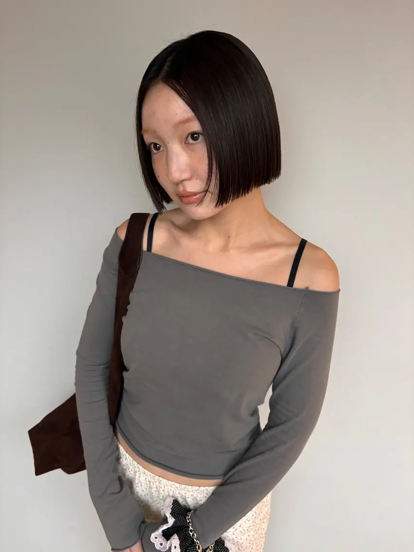 ショート カラー カット ヘアカラー トリートメント yuuna/ ハッシュカット🎀のヘアスタイル