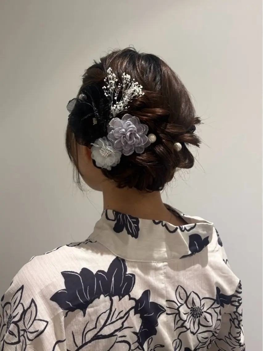 ヘアアレンジ 堀内 菜々美のヘアスタイル