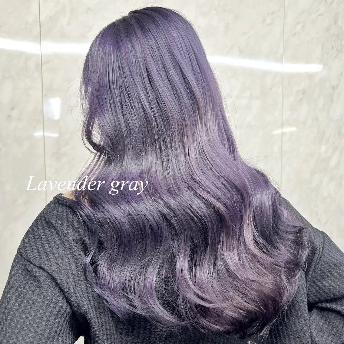 ロング カラー シールエクステ ハイトーンカラー エクステ ヘアカラー シールエクステ特化 ハイトーン、NANAのヘアスタイル