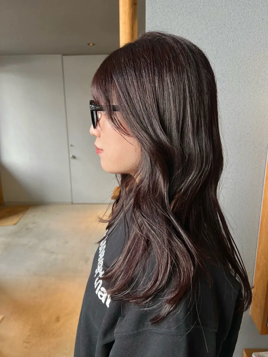 セミロング カット ヘアカラー cocoro /レイヤーカットのヘアスタイル