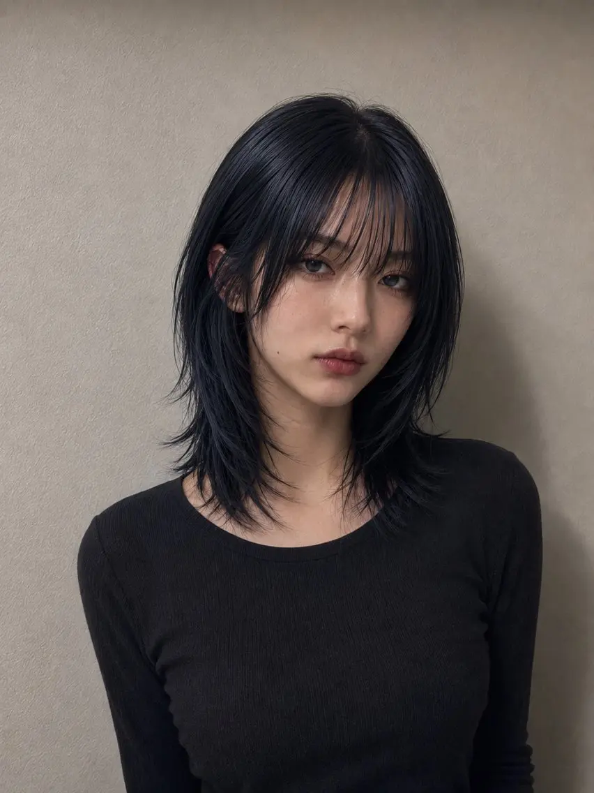 ミディアム カット ヘアカラー トリートメント 新宿 デザインカラー /髪質改善 葛西夏海のヘアスタイル