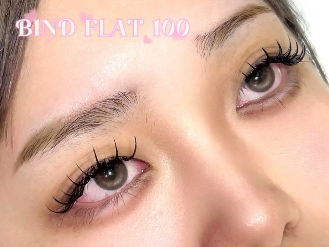 🦋オフ込みバインドフラット100束🦋(200本相当)【アイシャンプー&コーティング束仕上げ可能】の写真