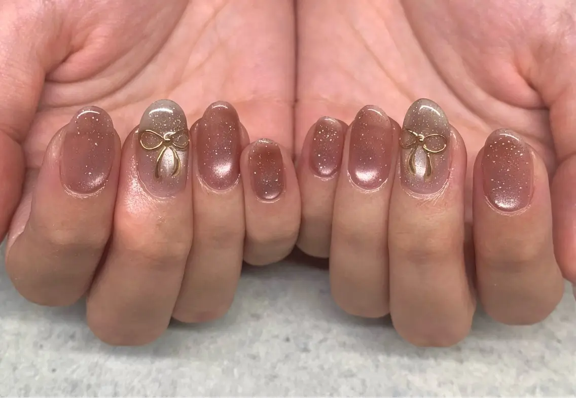 ネイル フラッシュネイル マグネットネイル ニュアンスネイル オフィスネイル ショートネイル sufu. nail YUKIのネイルデザイン