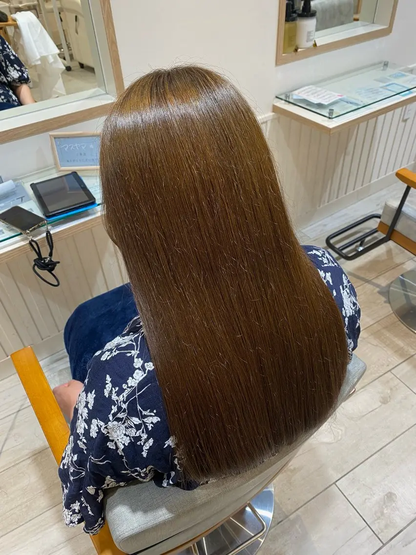 ロング カラー カット ヘアカラー トリートメント メンズカット募集中 🌷🫧森山彩音のヘアスタイル