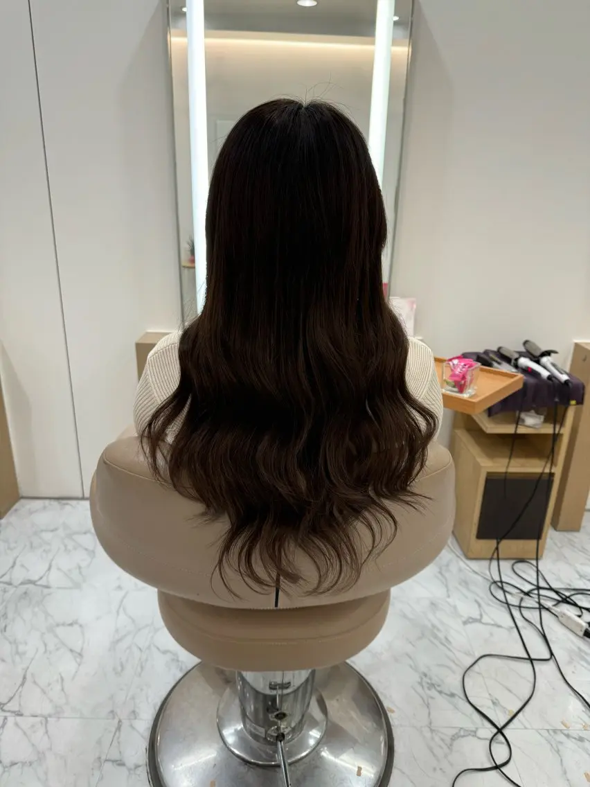 セミロング シールエクステ エクステ ボブカット艶髪 酸性ストレート響太のヘアスタイル