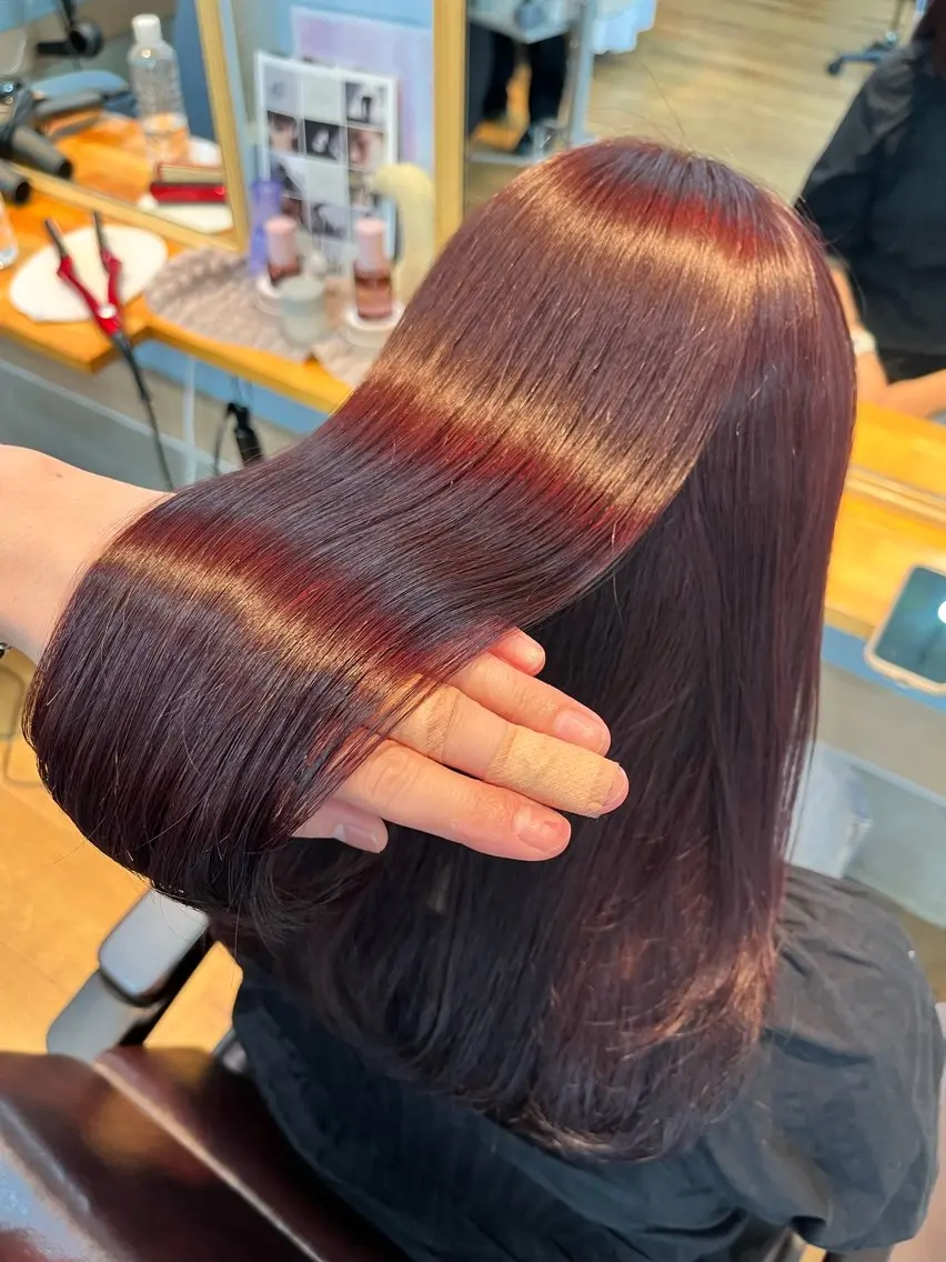 ロング カラー ダブルカラー インナーカラー 髪質改善 ヘアカラー トリートメント ヘッドスパ 🫧ハイトーン/ ブリーチ🫧白石航汰のヘアスタイル