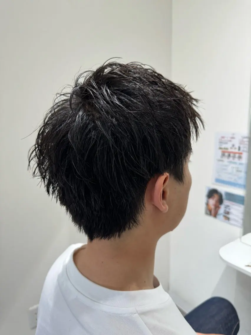 ショート メンズ 刈り上げ カット メンズ特化美容師 若林陸のヘアスタイル