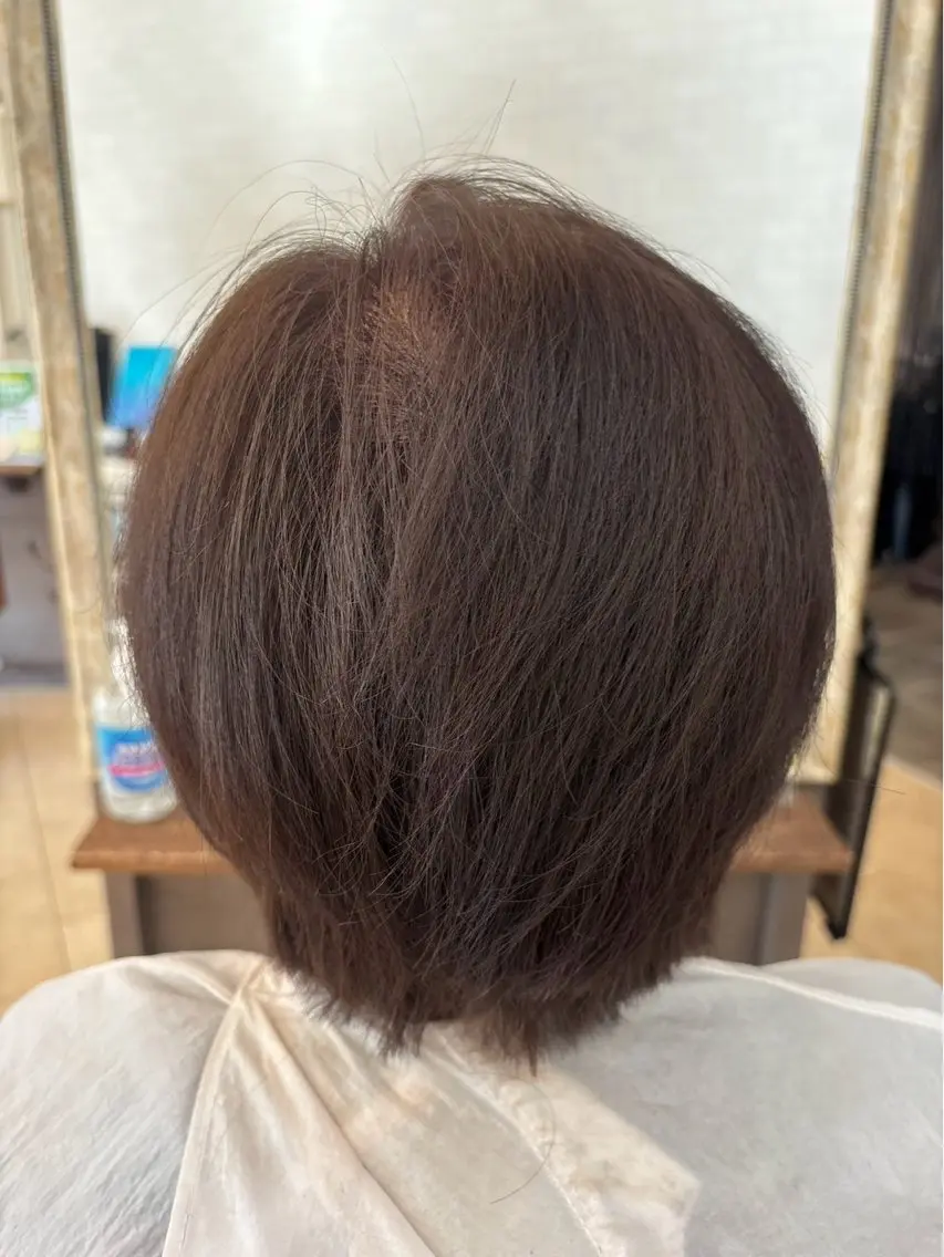 ショート カラー 沖本 あやののヘアスタイル
